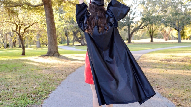 Turning Tassels: Celebrating with Graduation Caps and Gowns