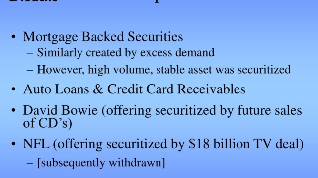 Unlocking Financial Security: Exploring Securitization Solutions in Switzerland